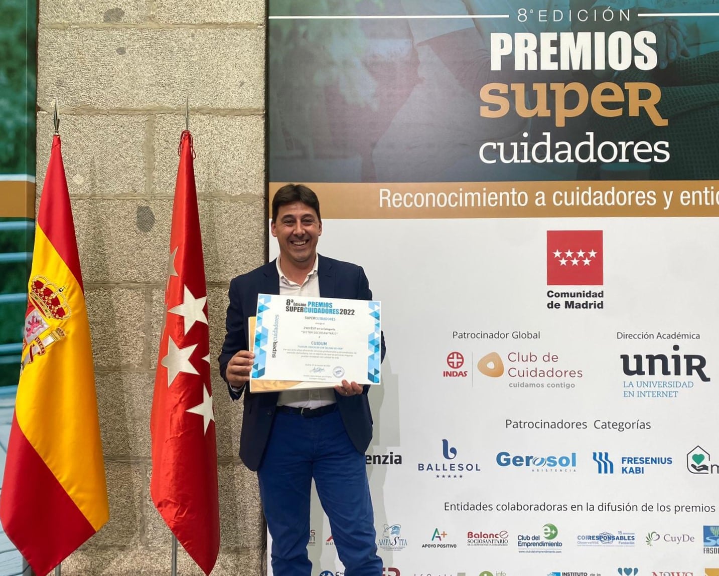 Cuidum Entre Los Ganadores En Los Premios Supercuidadores